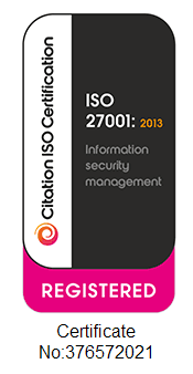 ISO 27001:2013 Certified